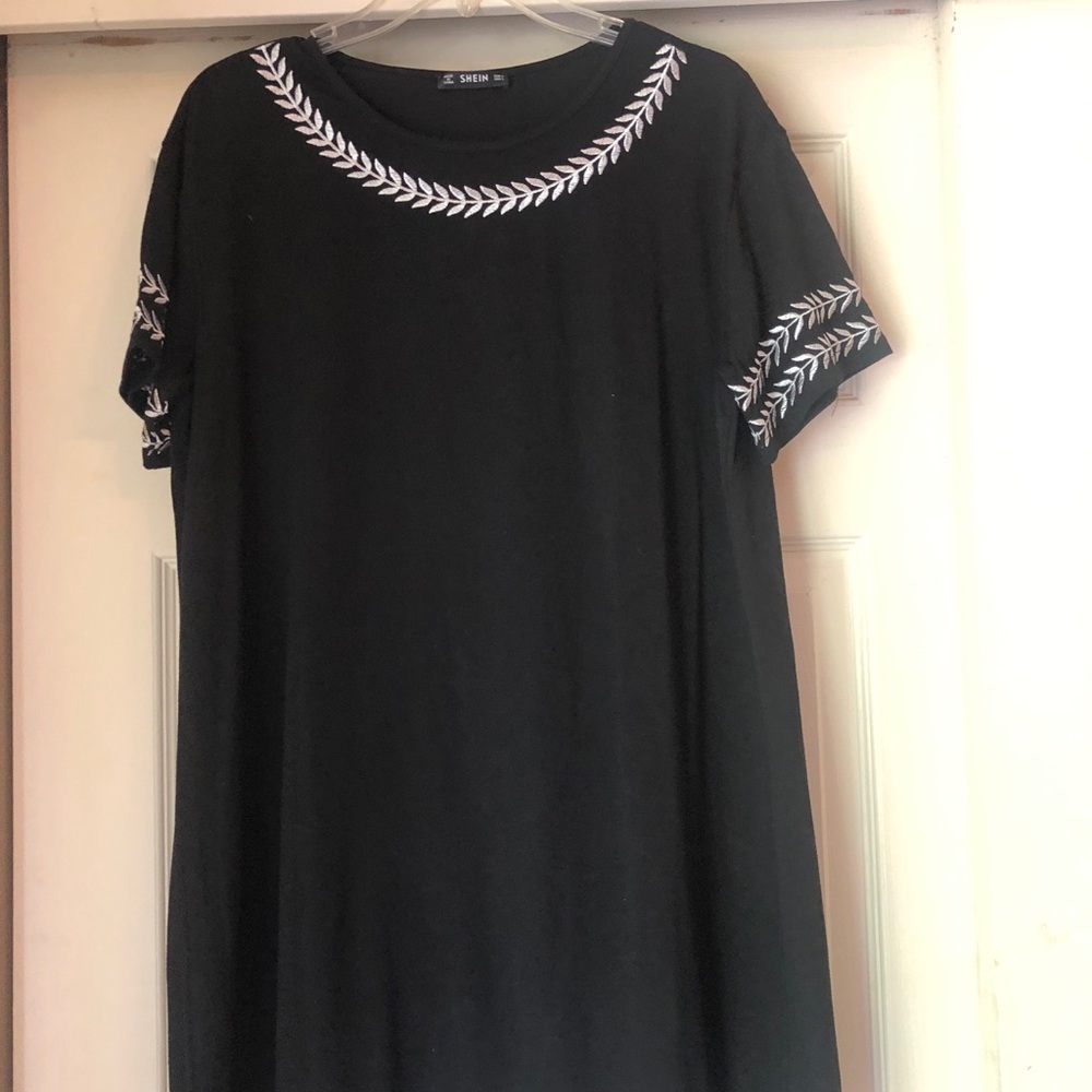 Shein black dress